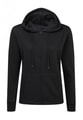 Dames Hooded Sweaters full zip SG29F zwart